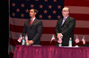 Florida State Representative Marcelo Llorente and USCIS Director Emilio T. González at the naturalization ceremony and "Outstanding American by Choice" event in Miami, FL, Sept. 14, 2007