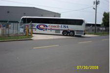 Photo of a Coach USA bus