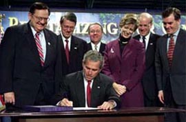 President Bush Signs Brownfields Legislation