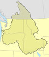 Outline of the Columbia River Basin