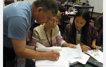 Nicholas Salvatore, Cheryl Myers and Remy Poon