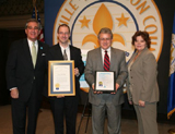 Mayor Abramson and Kentucky Governor Steve Beshear (represented here by the state's Office of Energy Policy) personally recognize all Louisville buildings that earn the ENERGY STAR.