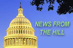 foreground: News from the Hill, background: U.S. Capitol