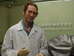 Photo of Mike Wininger at the Industrial Technology Research Institute in Hsinchu Xian, Taiwan.