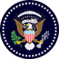 The seal of the President of the United States