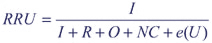 RRU formula