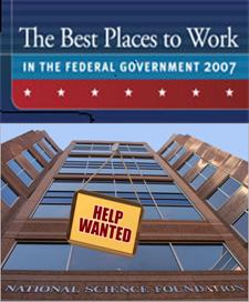 NSF - The Best places to Works in the Federal Government 2007