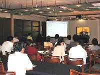 Video conference training with American instructor