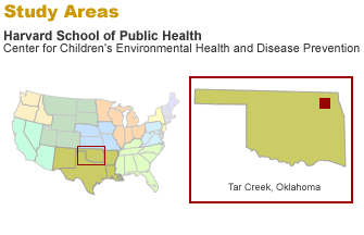 Harvard University study areas - Tar Creek, Oklahoma