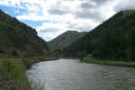 Salmon River narrows.