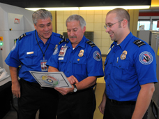 Photo of TSOs in Model Workplace training