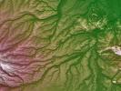 Pando Province, Northern Bolivia, Shaded Relief and Colored Height