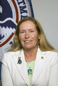 Photo of Cindy Farkus, Assistant Administrator for Global Strategies