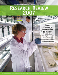 Image of the 2007 Research Review Cover.