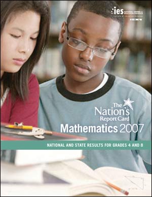 NAEP 2007 Mathematics Report Card cover