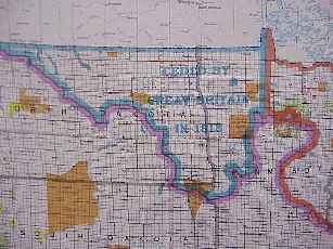 Public Land Surveys map Minnesota section