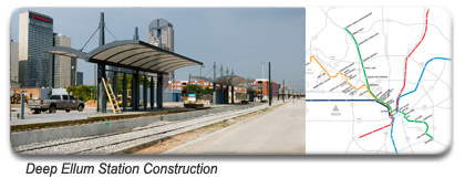 View DART Rail Expansion Maps