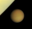 Titan Approaches Saturn