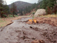 Photo of a flash flood.