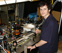 Photo of David McKay, graduate student in Brain DeMarco's lab.