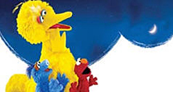 Illustration of Sesame Street's Big Bird.