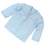 Light Blue Polycotton Pajama Shirt