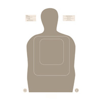 TQ15 - Law Enforcement Training Center Silhouette Target, 24 in. x 40 in. 