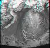 Malaspina Glacier, Alaska, Anaglyph with Landsat Overlay