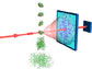 schematic illustration of single-molecule diffractive imaging