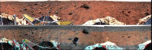 Panoramic Views of the Landing site from Sagan Memorial Station