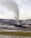 Photo of Y8 well during blowout