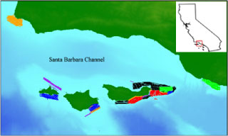 Mapped areas of the Channel Islands