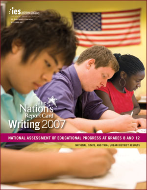 Image of the cover of The Nation's Report Card: Writing 2007 report