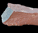 Photo of showing pigment colored rock