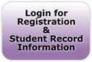 Login for registration and to see grades and financial aid information.