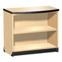 Harmony 33 in. W x 19 in. D Bow Top Two Shelf Bookcase