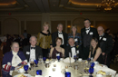 Mr. and Mrs. Carl Gulbrandsen , Managing Director the Wisconsin Alumni Research Foundation (WARF), Madison, Wisconsin with family and friends