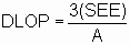 final equation for DLOP