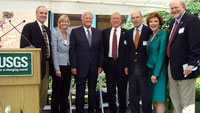 Robert Doyle, Lisa Robbins, C.W. Bill Young, Peter Betzer, Martin Normile, Judy Genshaft, Jack Kindinger