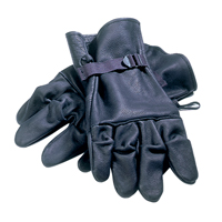 8415013107334S - Light Duty, Black Leather Gloves