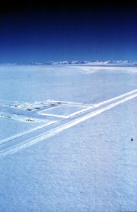 Annual sea-ice runway