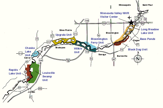 Map of Refuge Lands