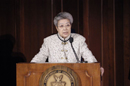 Vice Premier Wu Wi at podium