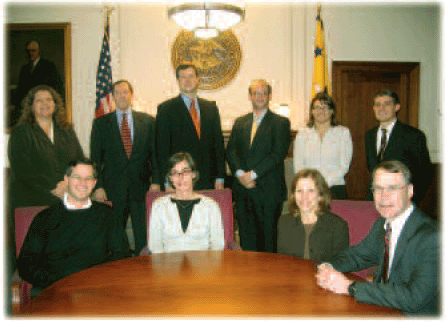 Photo of the Chiefs and Assistant Chiefs of the Civil Litigation Sections