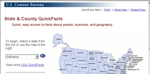 QuickFacts Page