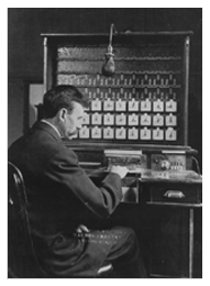 Early tabulating machine