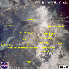 Annotated NASA Image, Katmai Vicinity, August 1989, click to enlarge