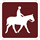 [Symbol]: horseback