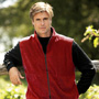 Fleece Vest, Red