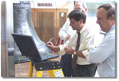 initial measurements on the Liberty Bell